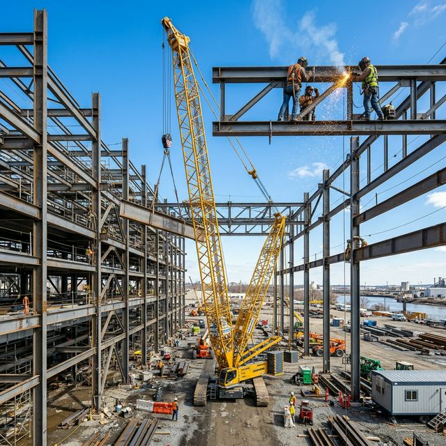 Steel Structure Design, Fabrication & Erection